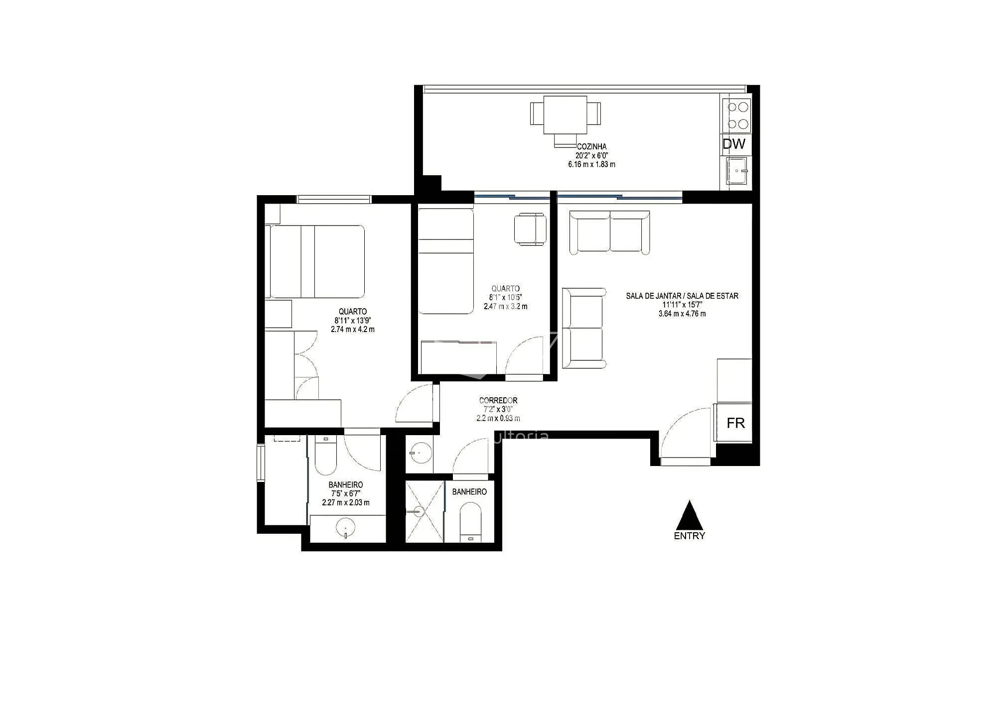Apartamento, 2 quartos, 66 m² - Foto 16