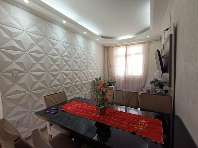 Apartamento 3 quartos e 1 banheiro, à venda, no bairro Nacional em Contagem