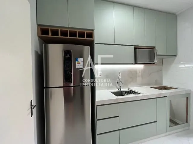 Apartamento com 57m² 2 quartos e 1 banheiro, à venda, no bairro Jardim Gurilândia em Taubaté