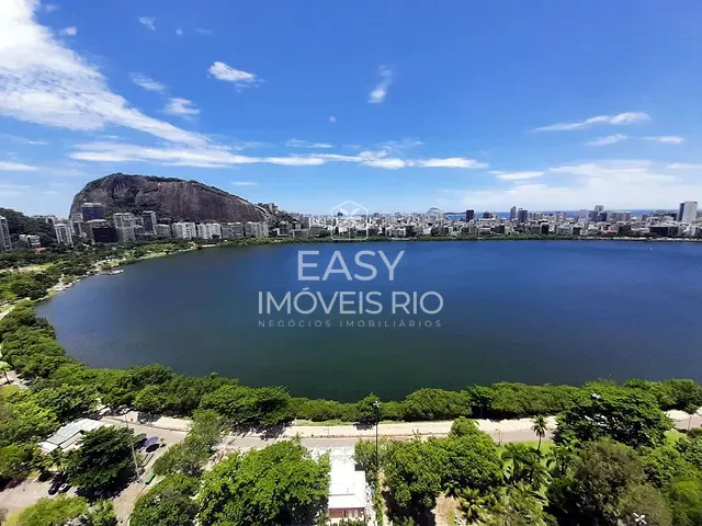 Apartamento com 95m² 3 quartos e 3 banheiros, para alugar, no bairro Lagoa em Rio de Janeiro