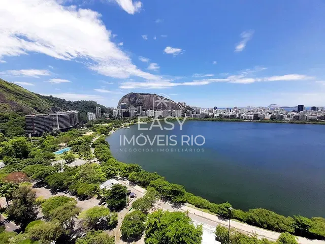 Apartamento com 95m² 3 quartos e 3 banheiros, para alugar, no bairro Lagoa em Rio de Janeiro