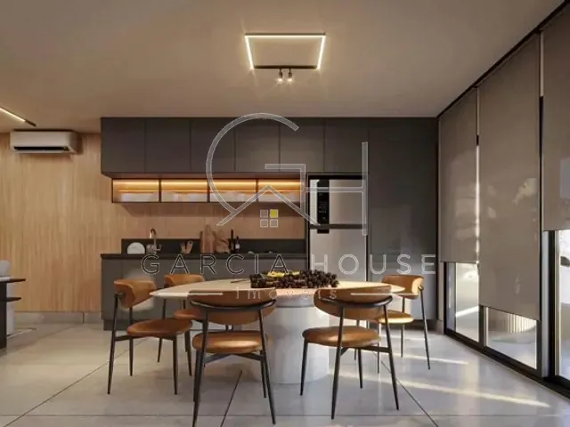 Apartamento 1 quarto e 2 banheiros, à venda, no bairro Jardim Botânico em Ribeirão Preto