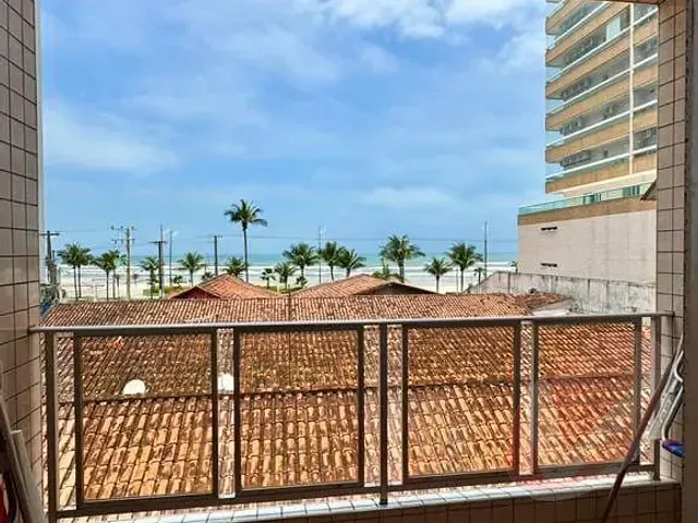 Apartamento com 55m² 1 quarto e 1 banheiro, à venda, no bairro Caiçara em Praia Grande