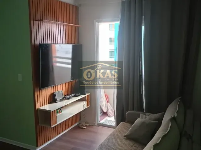 Apartamento 2 quartos e 1 banheiro, à venda, no bairro Parque Santa Rosa em Suzano