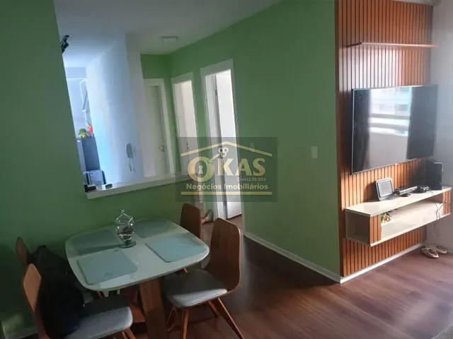 Apartamento 2 quartos e 1 banheiro, à venda, no bairro Parque Santa Rosa em Suzano