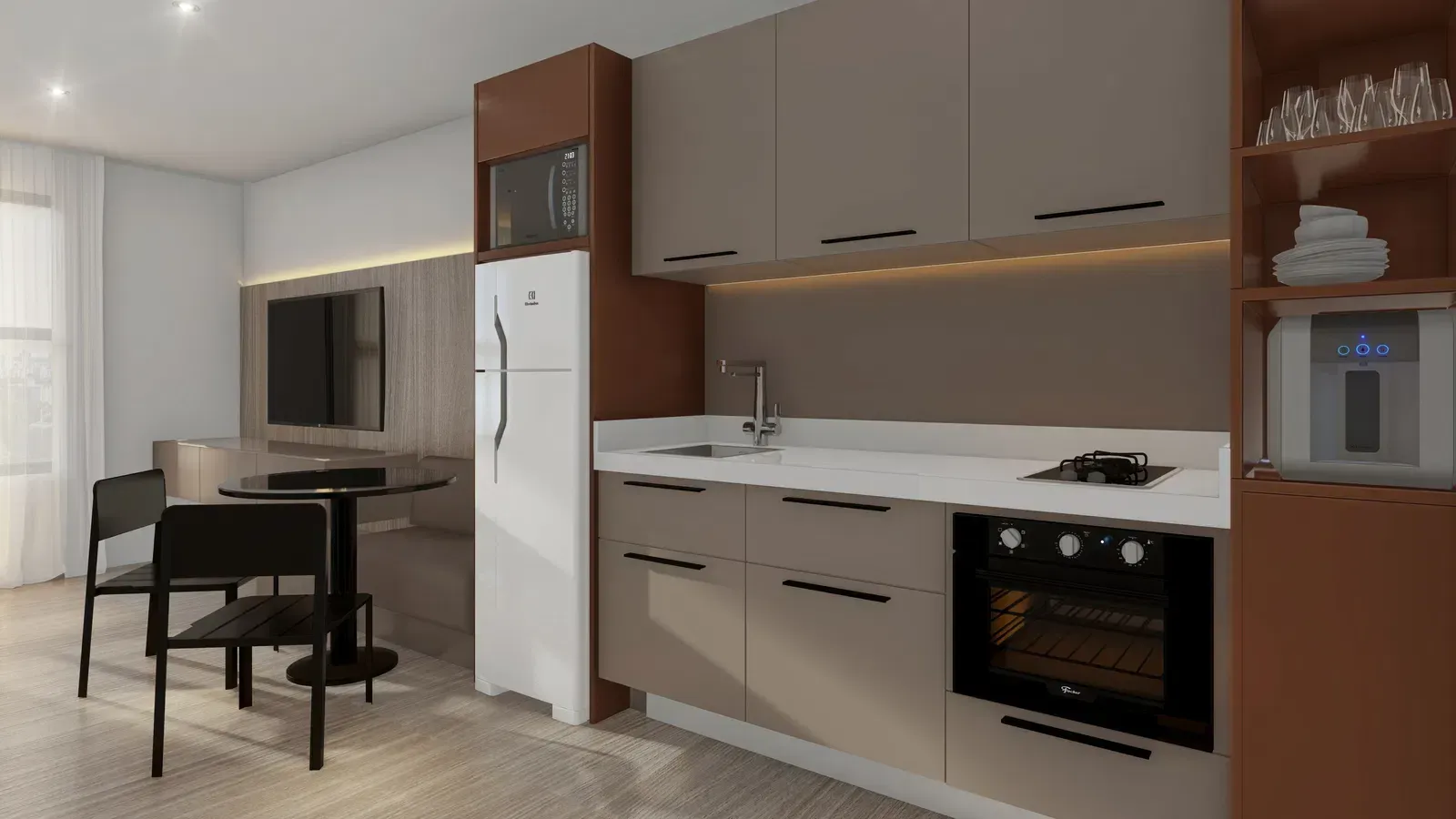 Apartamento à venda com 1 quarto, 47m² - Foto 1