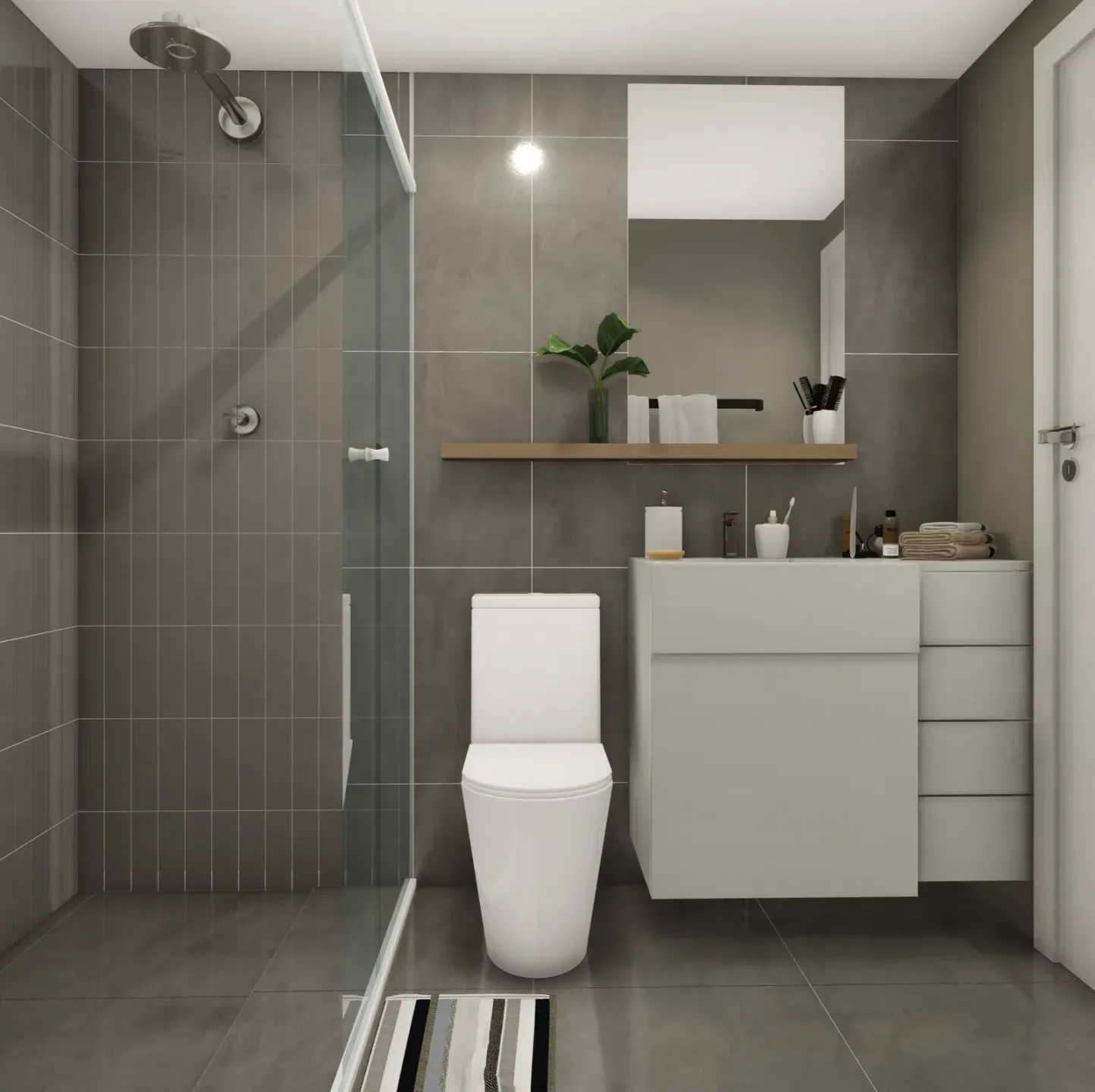 Apartamento à venda com 1 quarto, 47m² - Foto 2