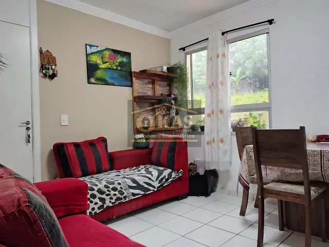 Apartamento 2 quartos e 1 banheiro, à venda, no bairro Jardim Europa em Suzano