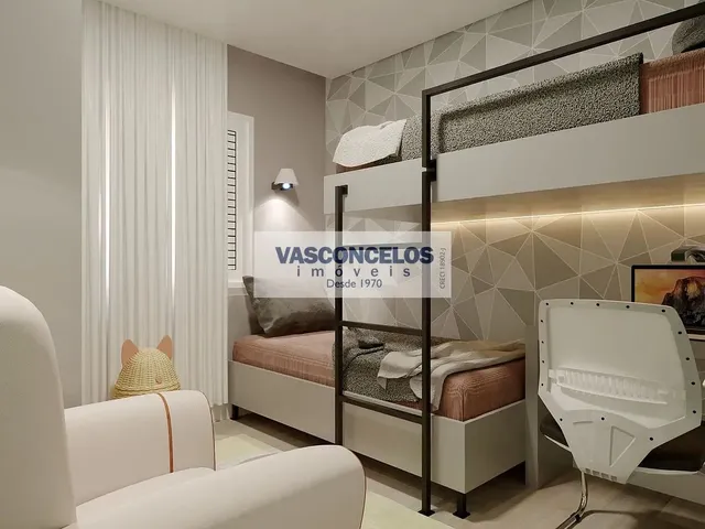 Apartamento com 10m² 2 quartos e 1 banheiro, à venda, no bairro Jardim Das Paineiras I em São José Dos Campos