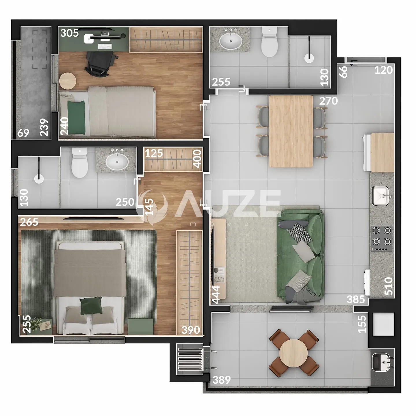 Apartamento, 2 quartos, 60 m² - Foto 34