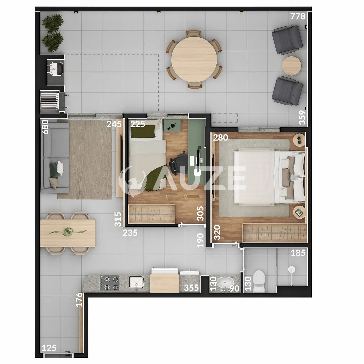 Apartamento, 2 quartos, 60 m² - Foto 38