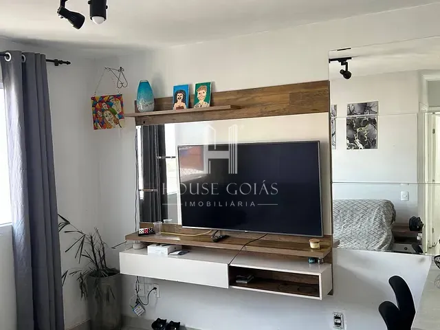 Apartamento 2 quartos e 1 banheiro, à venda, no bairro Residencial Barcelona em Goiânia