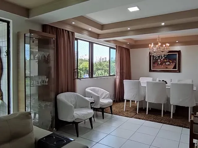 Apartamento com 130m² 3 quartos e 1 banheiro, à venda, no bairro Casa Amarela em Recife