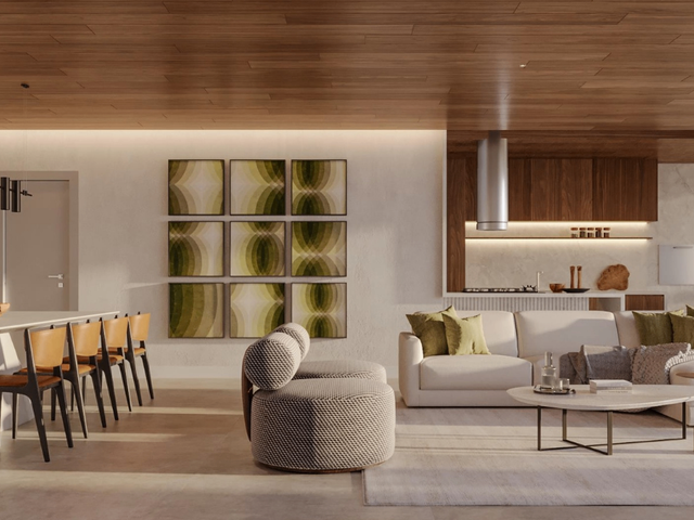 Apartamento com 255m² 3 quartos e 5 banheiros, à venda, no bairro Cabral em Curitiba