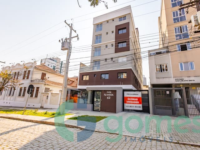 Apartamento 1 quarto e 1 banheiro, à venda, no bairro São Francisco em Curitiba