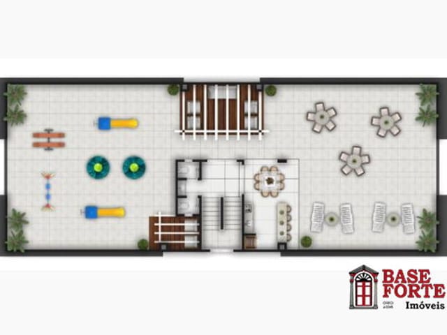 Apartamento com 100m² 3 quartos e 1 banheiro, à venda, no bairro Uvaranas em Ponta Grossa