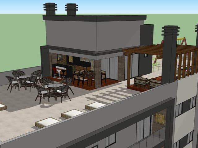Apartamento com 100m² 3 quartos e 1 banheiro, à venda, no bairro Uvaranas em Ponta Grossa