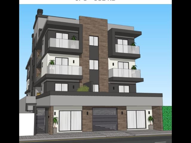Apartamento com 100m² 3 quartos e 1 banheiro, à venda, no bairro Uvaranas em Ponta Grossa