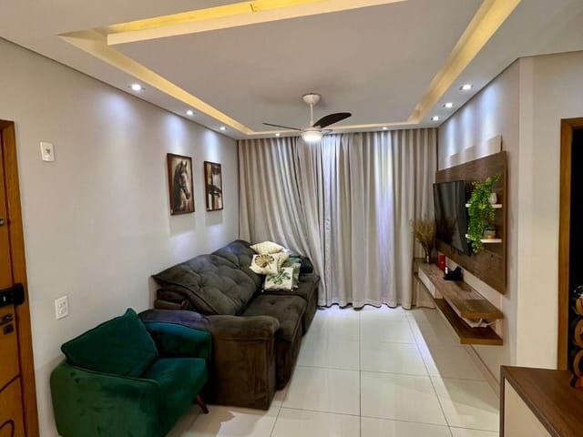 Apartamento com 88m² 2 quartos e 1 banheiro, à venda, no bairro Parque Universitário em Americana