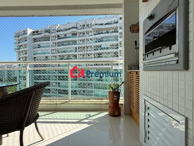 Apartamento 3 quartos e 4 banheiros, para alugar, no bairro Barra da Tijuca em Rio de Janeiro