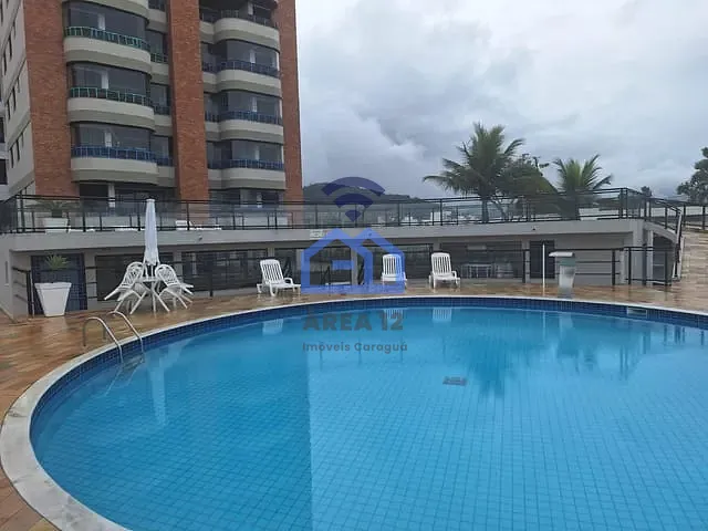 Apartamento com 98m² 3 quartos e 2 banheiros, à venda, no bairro Loteamento Morada do Mar em Caraguatatuba