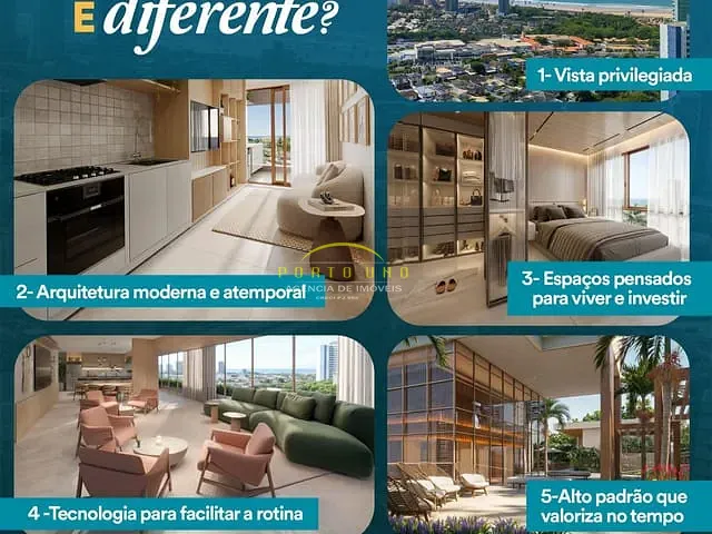Apartamento com 55m² 2 quartos e 1 banheiro, à venda, no bairro Patamares em Salvador