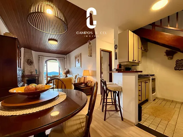 Apartamento 3 quartos e 2 banheiros, à venda, no bairro Alto do Capivari em Campos do Jordão