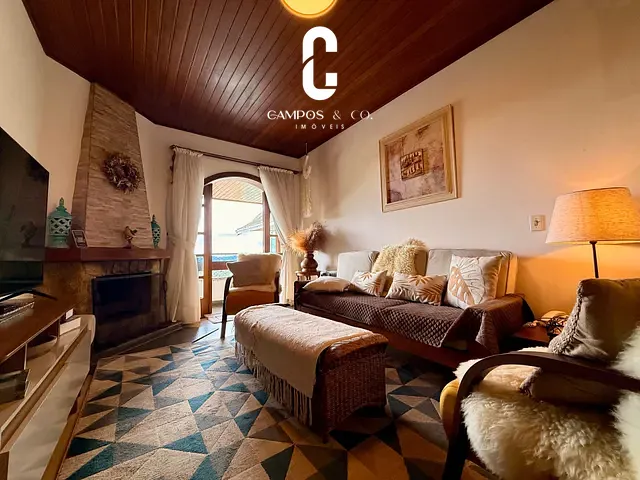 Apartamento 3 quartos e 2 banheiros, à venda, no bairro Alto do Capivari em Campos do Jordão