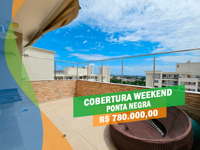 Foto do Apartamento - 🛑 Cobertura Weekend Club Residencial Ponta Negra | Apartamentos Manaus Imobiliária