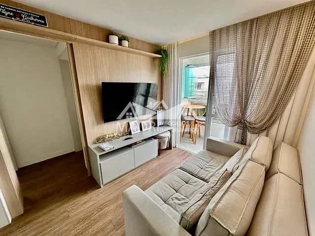 Apartamento 2 quartos e 1 banheiro, à venda, no bairro Ariri em Palhoça