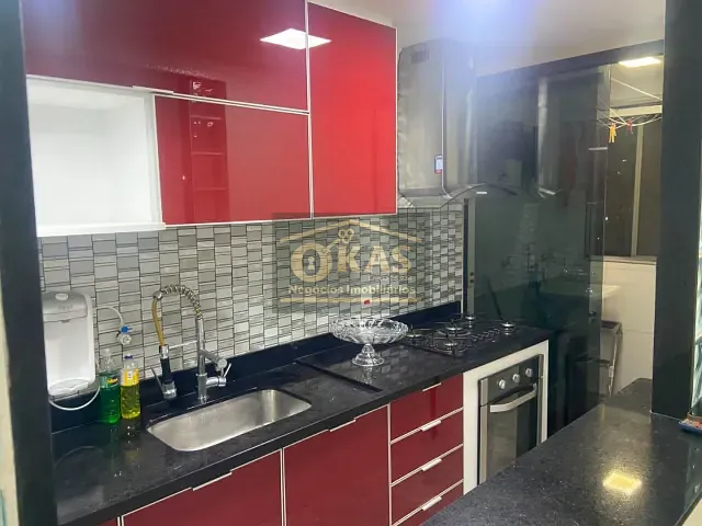 Apartamento 2 quartos e 2 banheiros, à venda, no bairro Vila Mogilar em Mogi das Cruzes