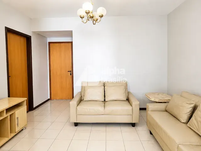 Apartamento com 68m² 2 quartos e 2 banheiros, para alugar, no bairro Norte em Águas Claras