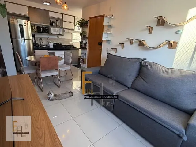 Apartamento 2 quartos e 1 banheiro, à venda, no bairro Moinho dos Ventos em Goiânia