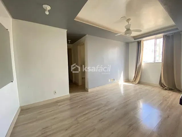 Apartamento com 54m² 2 quartos e 1 banheiro, para alugar, no bairro Tiradentes em Campo Grande