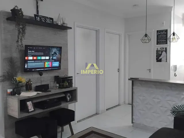 Apartamento 2 quartos e 1 banheiro, para alugar, no bairro Loteamento Jardim das Constelações em Salto