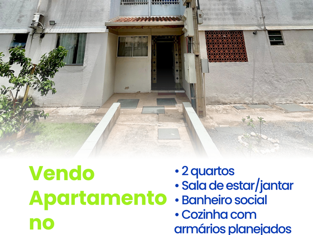 Apartamento com 55m² 2 quartos e 1 banheiro, à venda, no bairro Paiaguás em Cuiabá