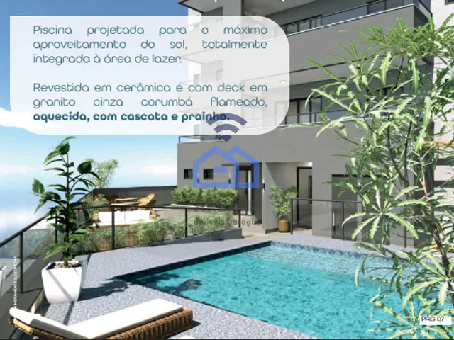 Apartamento com 100m² 2 quartos e 2 banheiros, à venda, no bairro Centro em Caraguatatuba
