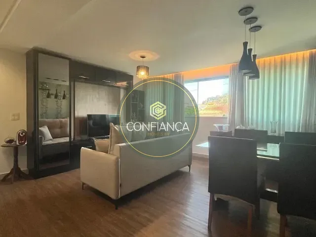 Apartamento 3 quartos e 3 banheiros, à venda, no bairro União em Belo Horizonte