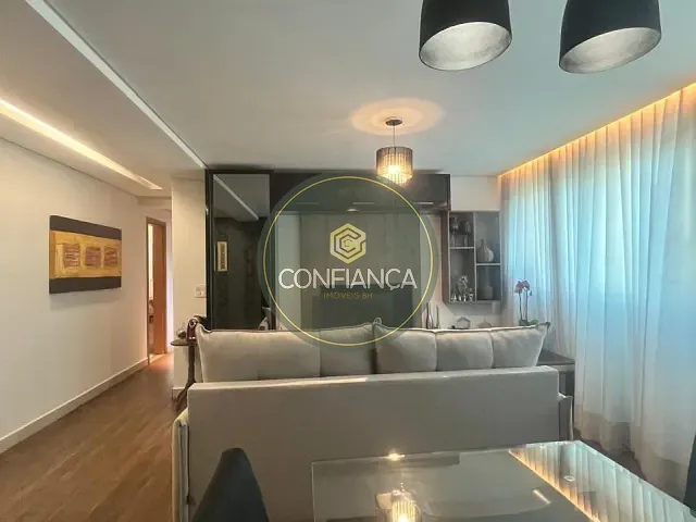 Apartamento 3 quartos e 3 banheiros, à venda, no bairro União em Belo Horizonte