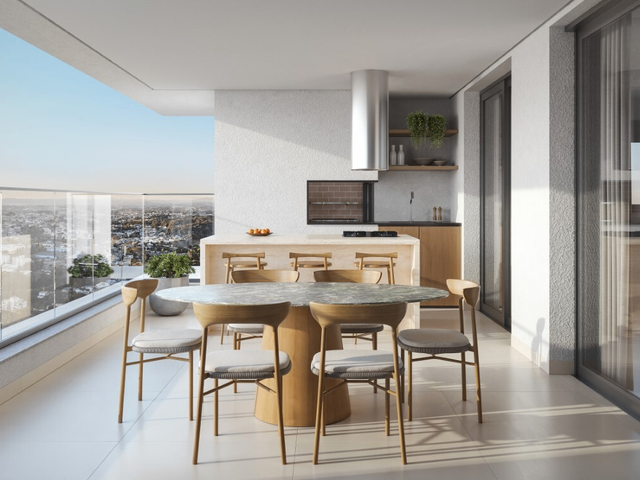 Apartamento com 483m² 4 quartos e 6 banheiros, à venda, no bairro Campo Comprido em Curitiba