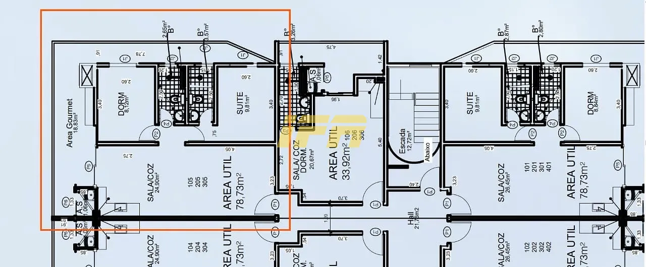 Apartamento, 2 quartos, 78 m² - Foto 2
