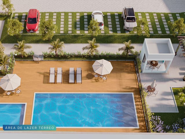Apartamento 2 quartos e 1 banheiro, à venda, no bairro Pici em Fortaleza