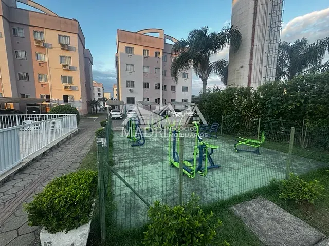 Apartamento com 59m² 2 quartos e 1 banheiro, à venda, no bairro Aririú em Palhoça