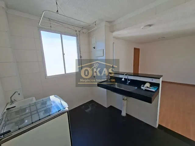 Apartamento 2 quartos e 1 banheiro, para alugar, no bairro Parque Residencial Casa Branca em Suzano