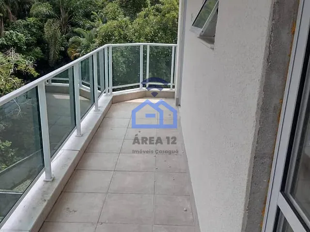 Apartamento 2 quartos e 2 banheiros, para alugar, no bairro Cidade Jardim em Caraguatatuba