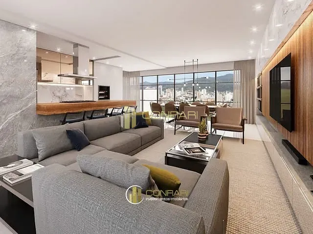 Apartamento com 151m² 3 quartos e 4 banheiros, à venda, no bairro Perequê em Porto Belo