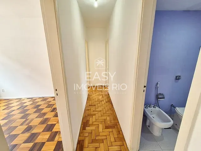 Apartamento com 85m² 3 quartos e 3 banheiros, à venda ou para alugar, no bairro Botafogo em Rio de Janeiro