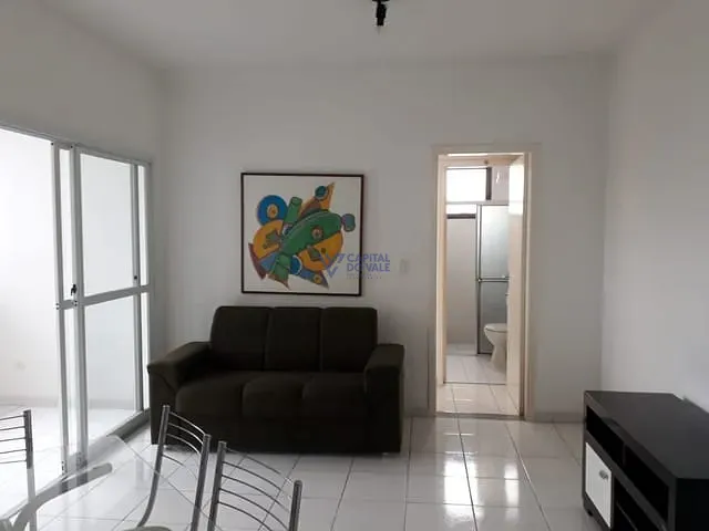 Apartamento 1 quarto e 2 banheiros, para alugar, no bairro Vila Adyana em São José dos Campos
