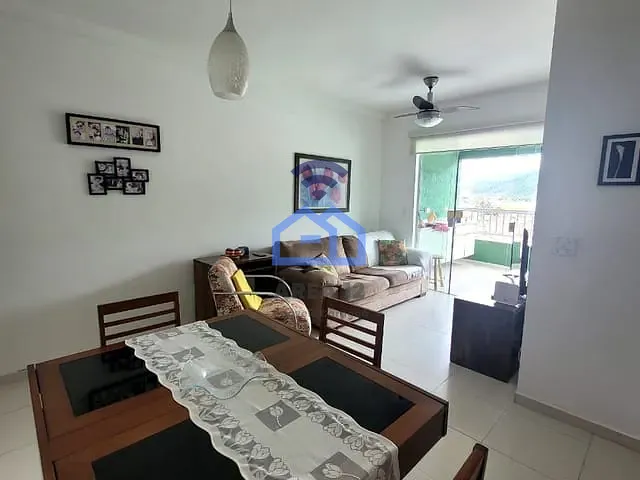 Apartamento com 110m² 3 quartos e 2 banheiros, para alugar, no bairro Indaiá em Caraguatatuba