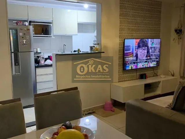 Apartamento 2 quartos e 1 banheiro, à venda, no bairro Jundiapeba em Mogi das Cruzes